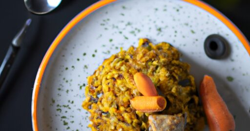 Rýžový pilaf s kozím sýrem