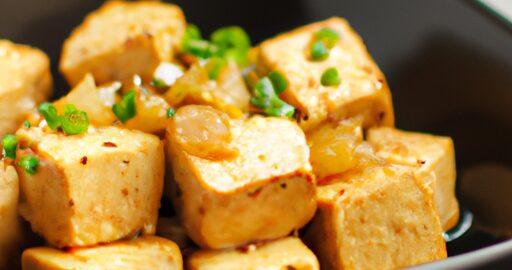 Tahu Telor – smažený tofu s omáčkou