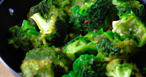 Brokolicová polévka s mrkví.