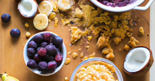 Pão de queijo acai bowl