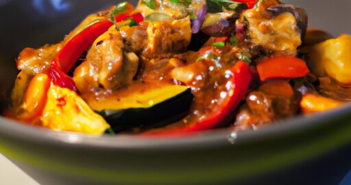 Ratatouille s kozím sýrem