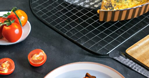 Brokolicová quiche s rajčaty