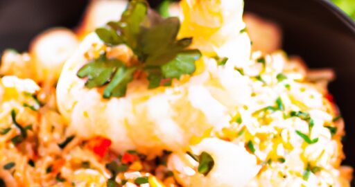 Parmezánový krémový rizoto s krevetami