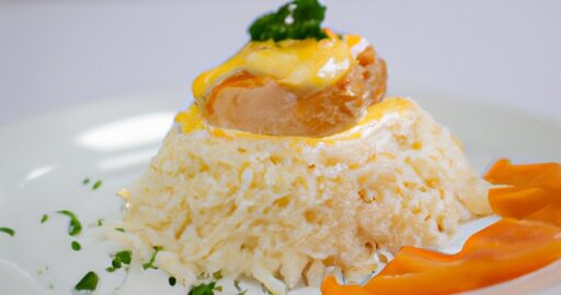 Rýžová směs s palačinkou