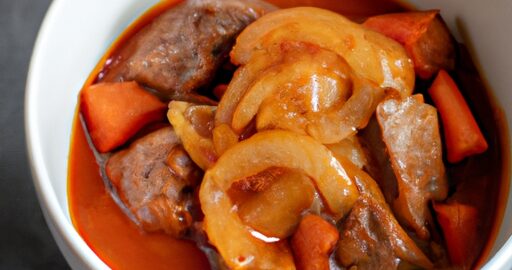 Guláš z cizrny a špenátu