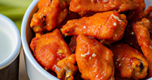 Kuřecí smaženice Buffalo wings