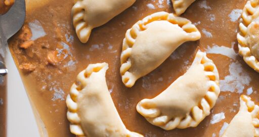 Empanadas z hovězího masa.