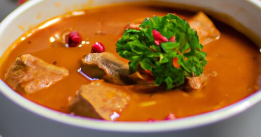 Houbový guláš s knedlíky