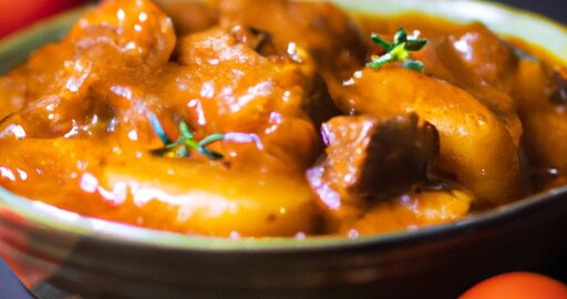 Hovězí guláš se knedlíkem