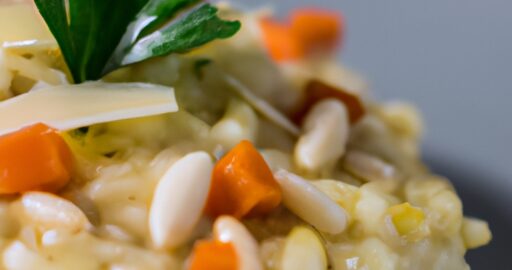 Risotto s hříbky a parmazánem