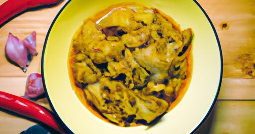 Rendang z hovězího masa