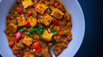 Masala paneer s rýží