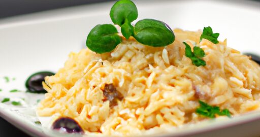 Rizoto s hříbky a parmazánem