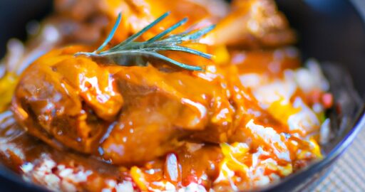 Kari s kuřecím masem a rýží