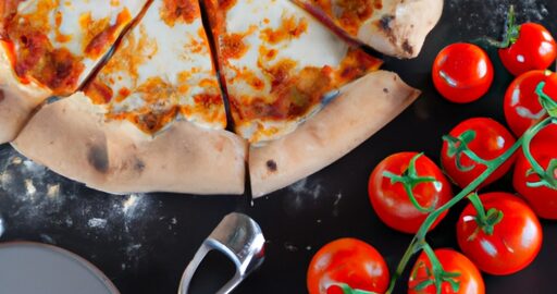 Pizza Margherita s bazalkou