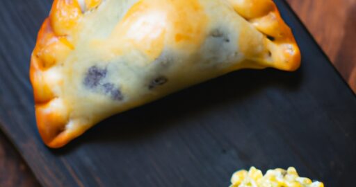 Masová empanada s avokádem.