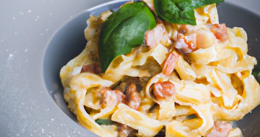 Pasta Carbonara s pancettou