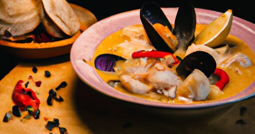 Bouillabaisse rybí polévka se šafránem