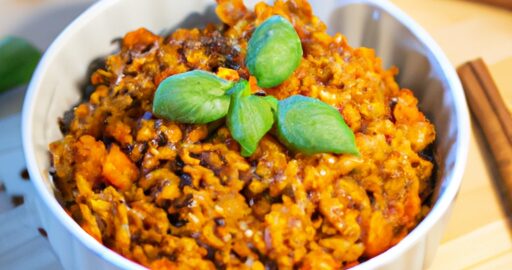 Rýžový piškot se sušeným ovocem