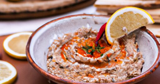 Muhammara dip s granátovým džusem