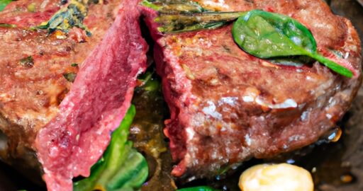 Biftek s chimichurrim a pečenými brambory