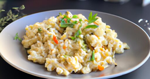 Kuskus s masem a zeleninou.