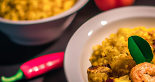 Rizoto se žampiony a šafránem