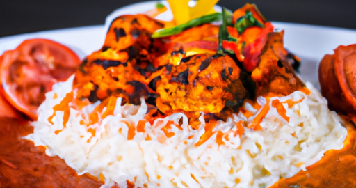 Tandoori kuře s jasmínovou rýží