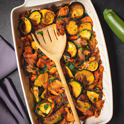 Ratatouille na pečených rajčatech