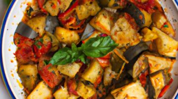 Ratatouille se sýrovou krustou