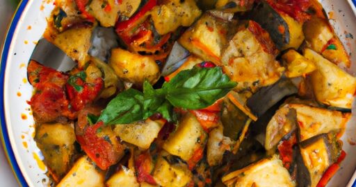 Ratatouille se sýrovou krustou