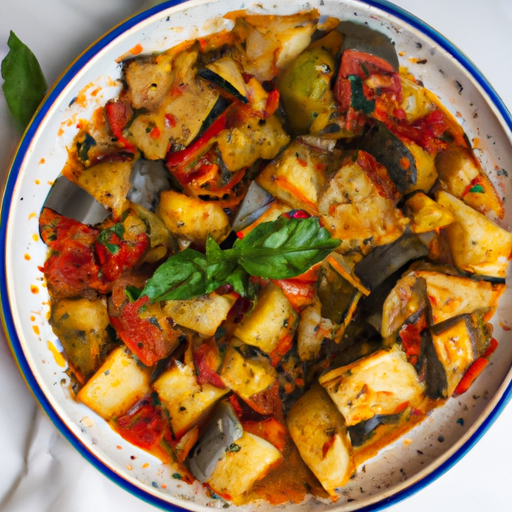 Ratatouille se sýrovou krustou