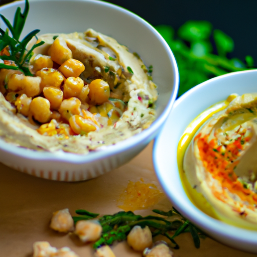 Hummus s chia semínky