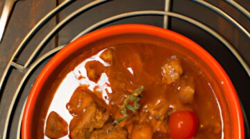 Hovězí guláš s červeným vínem