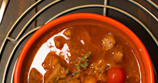 Hovězí guláš s červeným vínem