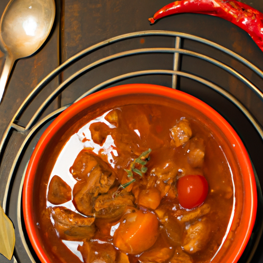 Hovězí guláš s červeným vínem