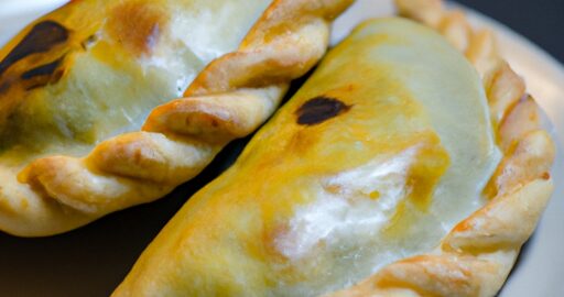 Argentinské empanady s masem.