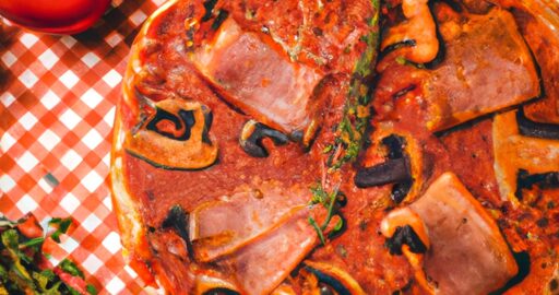 Pizza Capricciosa s artyčoky