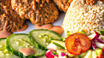 Jehněčí kabáb s rýží