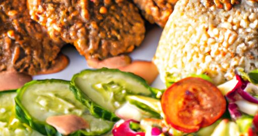 Jehněčí kabáb s rýží