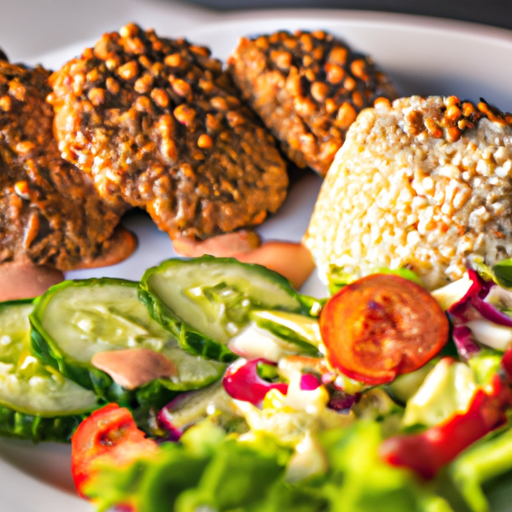 Jehněčí kabáb s rýží