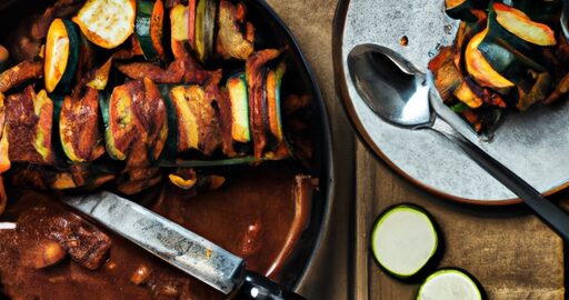 Ratatouille se smetanovou omáčkou