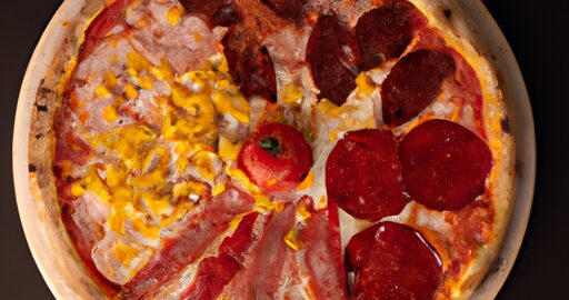 Italská pizza Quattro Stagioni