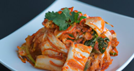 Korejské kimchi z bílého zelí