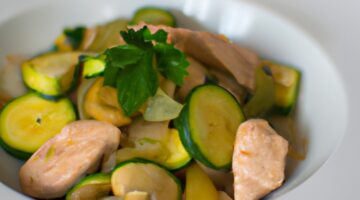 Kuřecí provensálský plátek se zeleninou