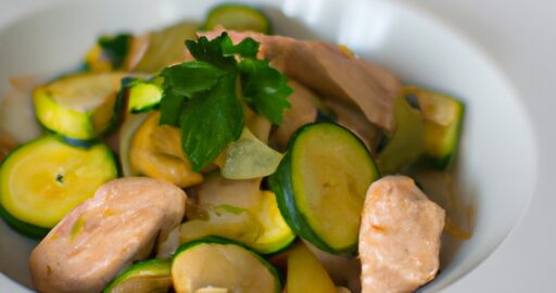 Kuřecí provensálský plátek se zeleninou