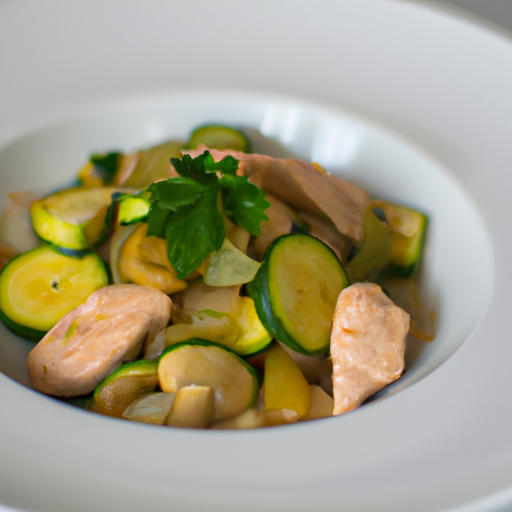 Kuřecí provensálský plátek se zeleninou