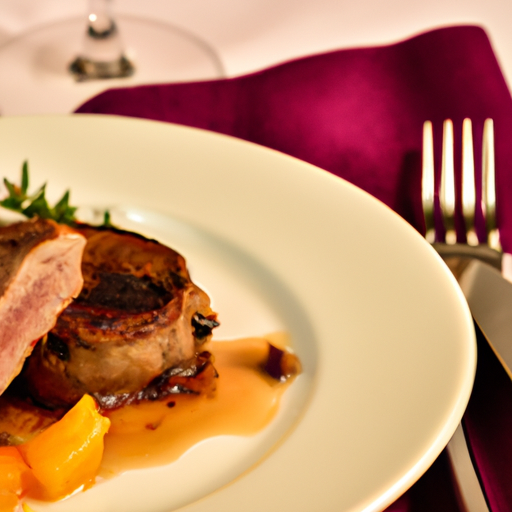 Hovězí svíčková s omáčkou bordelaise