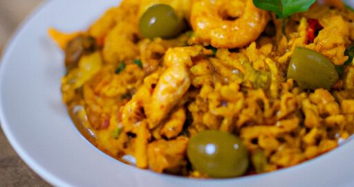 Kuřecí paela brazilským stylem