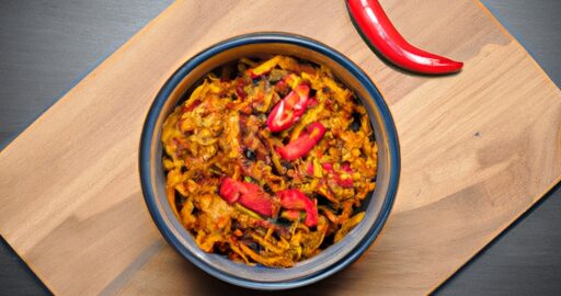 Hranolky s chilli a sýrem